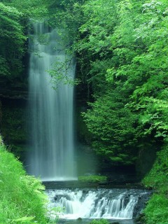 Les cascades de Glencar Lough