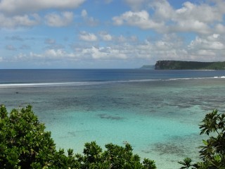 Les eaux turquoises de Guam