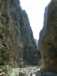 Les gorges de Samaria