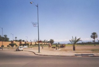 Les remparts et l'Atlas