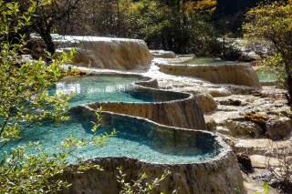 Les terrasses de calcaires de Huanglong