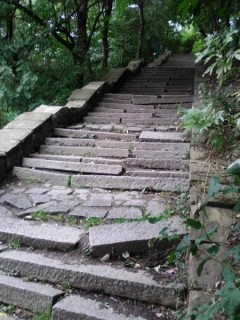 L'escalier vers la montagne Vitocha