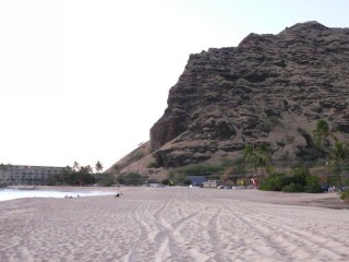 Makaha beach au nord ouest