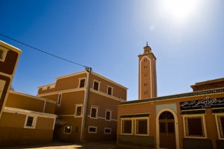 Minaret et habitations