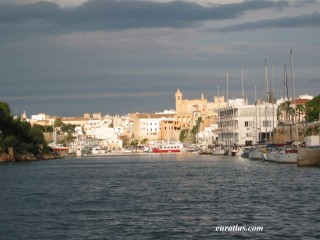 Minorque, sortie du port de Ciutadella