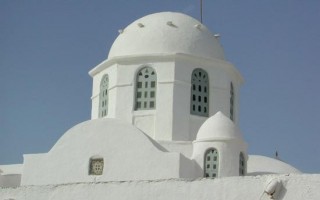 Monastère Panagia tou Vounou - Gros plan sur... Monastère Panagia tou Vounou - Gros plan sur...