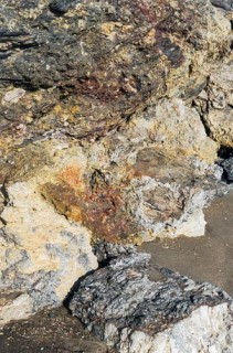 Paleochori - Texture de la roche