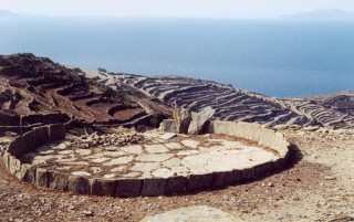 Pano Meria  ancienne aire de battage