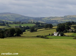 Paysage du Denbighshire