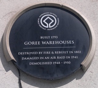 Plaque Goree Warehouses