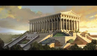 Reconstitution du temple d'Artemis