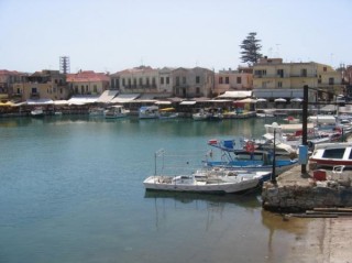 Rethymno : Le port vnitien