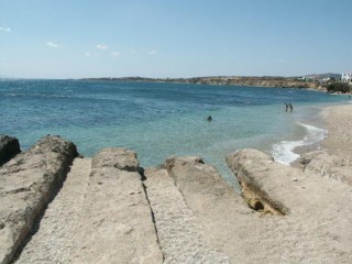 Rochers creuss  la main - Ancien point de...