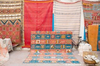 Souvenirs du souk : les tapis