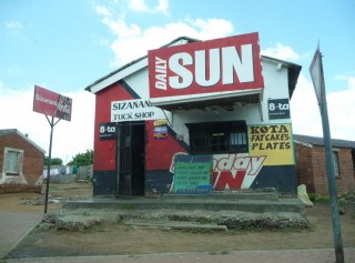 Soweto : un bar/fast-food