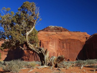 The spearhead mesa (Monument Valley)