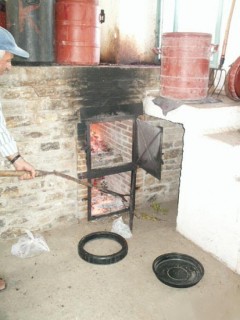 Tzikoudia (Ouzo) - Le foyer est raviv