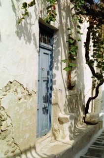 Une maison dans le quartier du Kastro