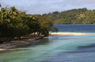 Une plage aux Fidji