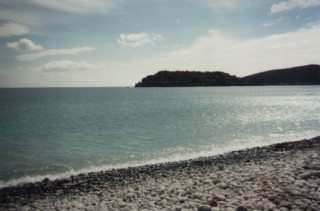 Une plage de galets Une plage de galets