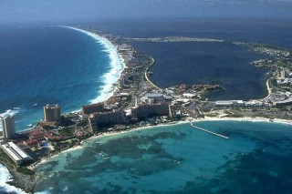 Vue arienne de la zone htelire