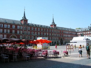 Vue de la Plaza Mayor de Madrid
