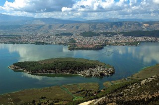 Vue panoramique sur Ioannina