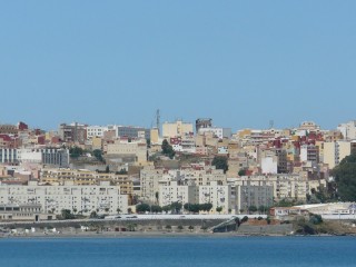 Vue sur Ceuta