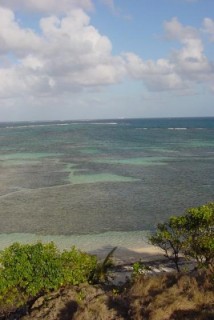 Vue sur les fonds blancs