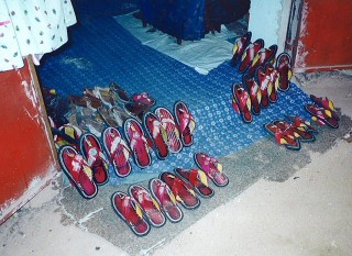 Sandales touargues traditionnelles