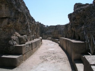 Photo de la cit romaine d'Italica prs de...