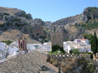 Photo du village de Zuheros (Andalousie)