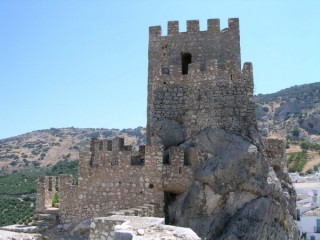 Photo du village de Zuheros (Andalousie)