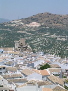 Photo du village de Zuheros (Andalousie)
