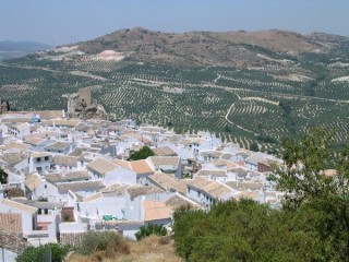 Photo du village de Zuheros (Andalousie)