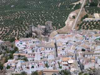 Photo du village de Zuheros (Andalousie)
