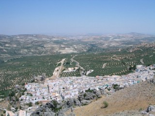 Photo du village de Zuheros (Andalousie)