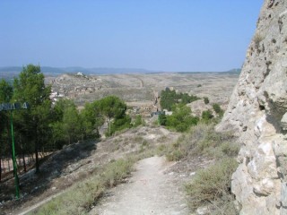Vue de la forteresse de Calatayud