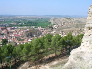 Calatayud vue depuis la forteresse