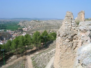 Calatayud vue depuis la forteresse