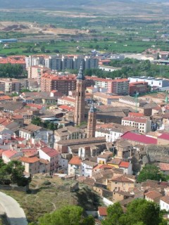 Vue de Calatayud depuis la forteresse
