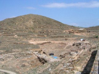 Vue des ruines romaines de Bilbilis