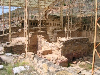 Vue des ruines romaines de Bilbilis