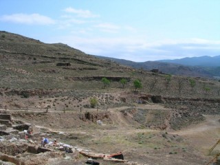 Vue des ruines romaines de Bilbilis