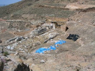 Vue des ruines romaines de Bilbilis