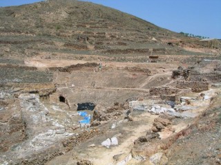 Vue des ruines romaines de Bilbilis