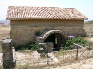Aqueduc et ruines romaines de Layana (Aragon)