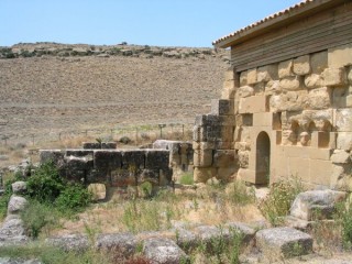 Aqueduc et ruines romaines de Layana (Aragon)