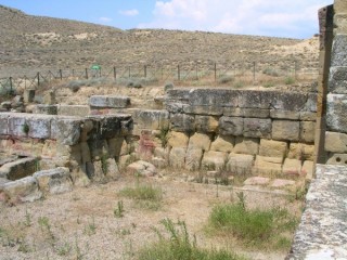 Aqueduc et ruines romaines de Layana (Aragon)