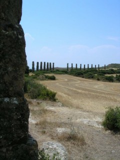 Aqueduc et ruines romaines de Layana (Aragon)